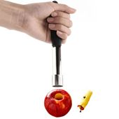 סכין לניקוי ליבת תפוח וקולפן במכשיר אחד